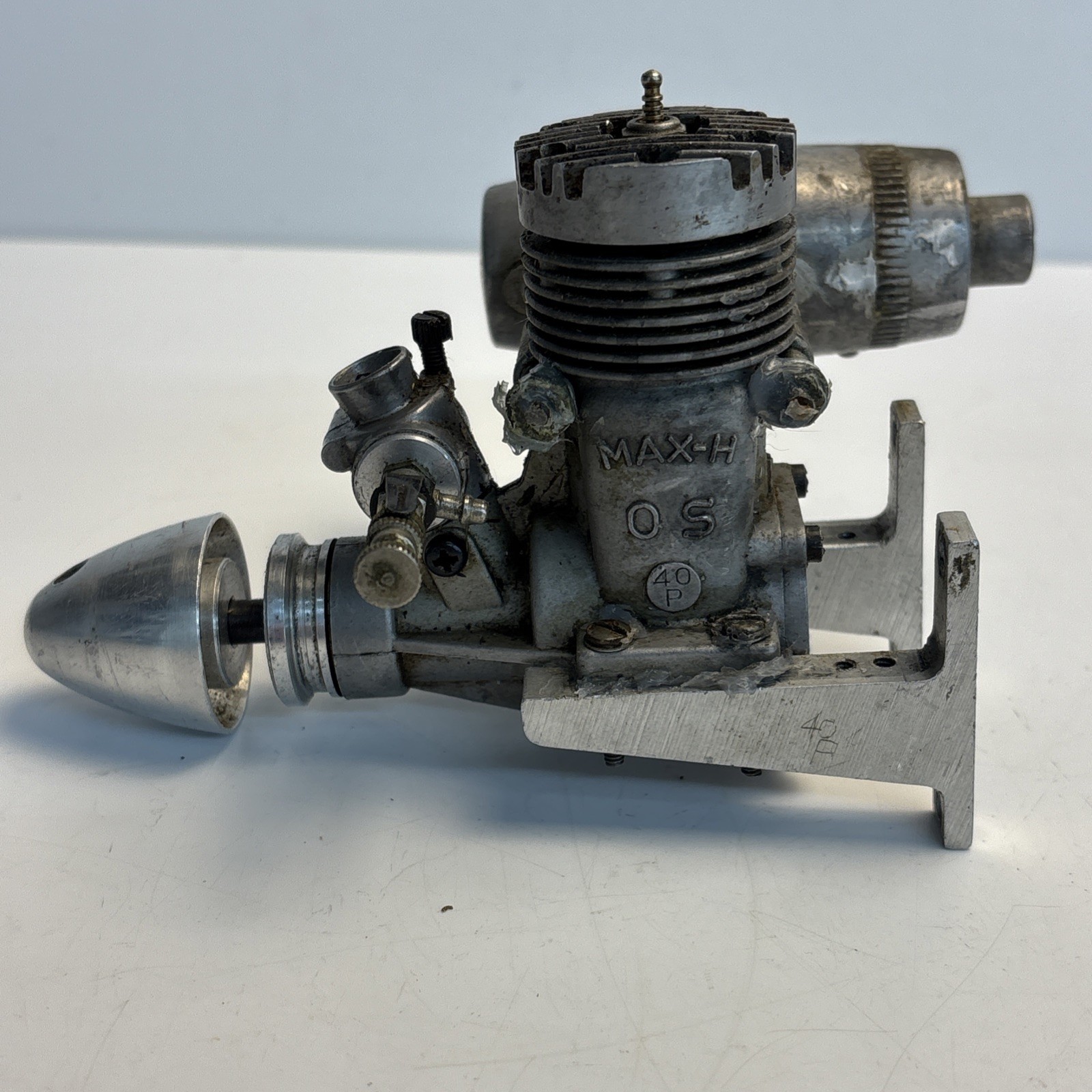 Vintage OS Max H .40 P RC Airplane Engine Enya Muffler Parts Repair