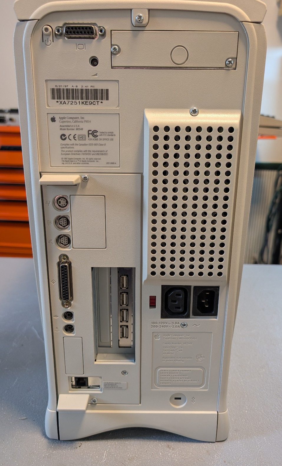 PowerMac 6500/250 - 96MB/32GB SSD - tested working - see notes