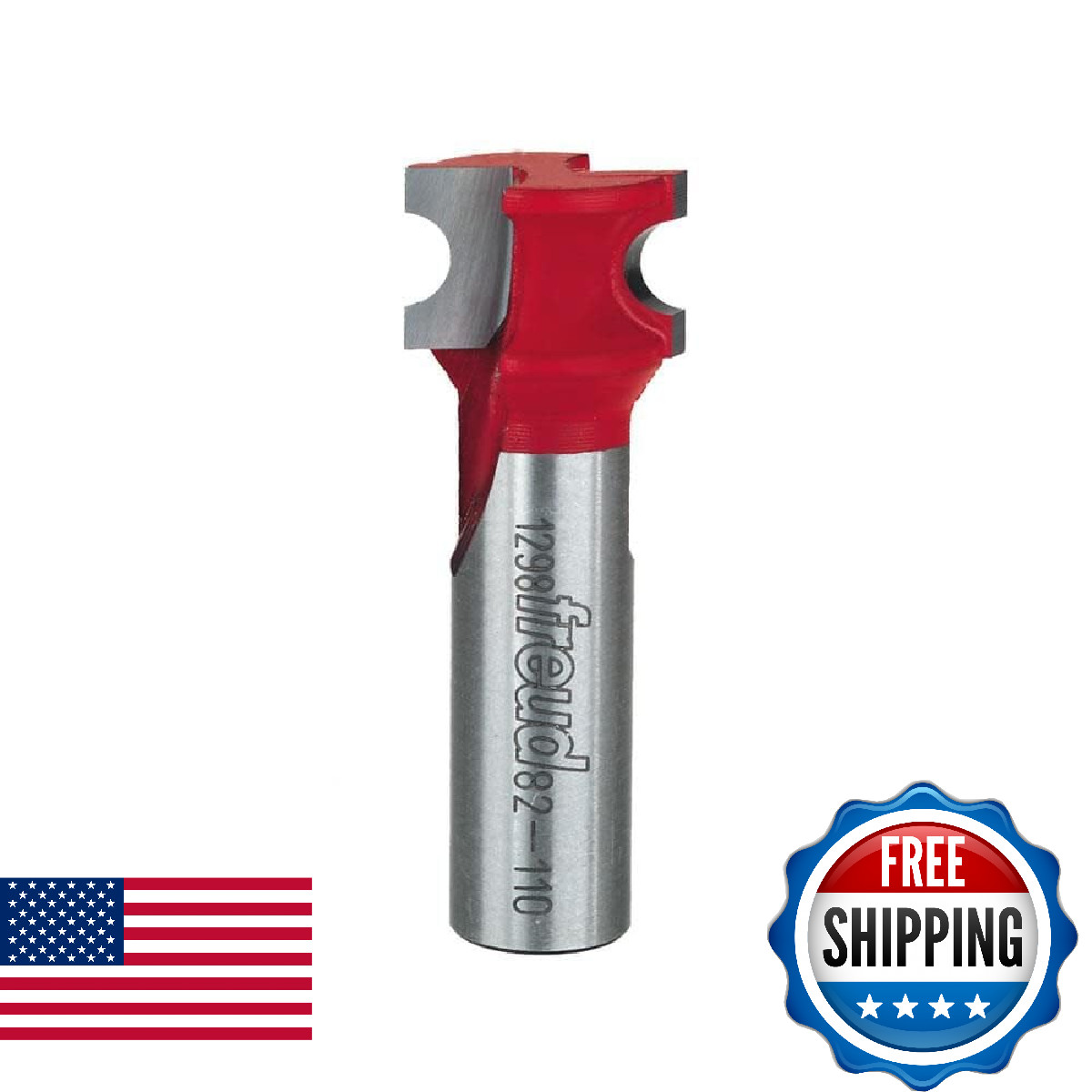 Freud 82-110 1/8" Radius Half-Round Bit with 1/2" Shank