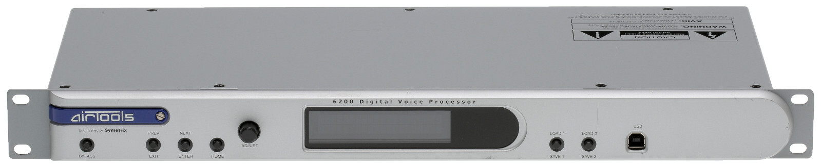 Airtools Symetrix 6200 Digital Mic Preamplifier Voice Speech Processor Voiceover