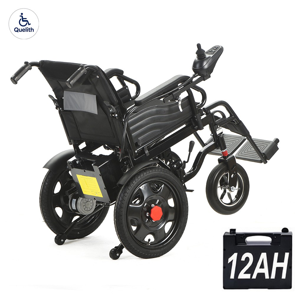 Lightweight Foldable Electric Power Mobility Wheelchair All Terrain Wheel Chairs