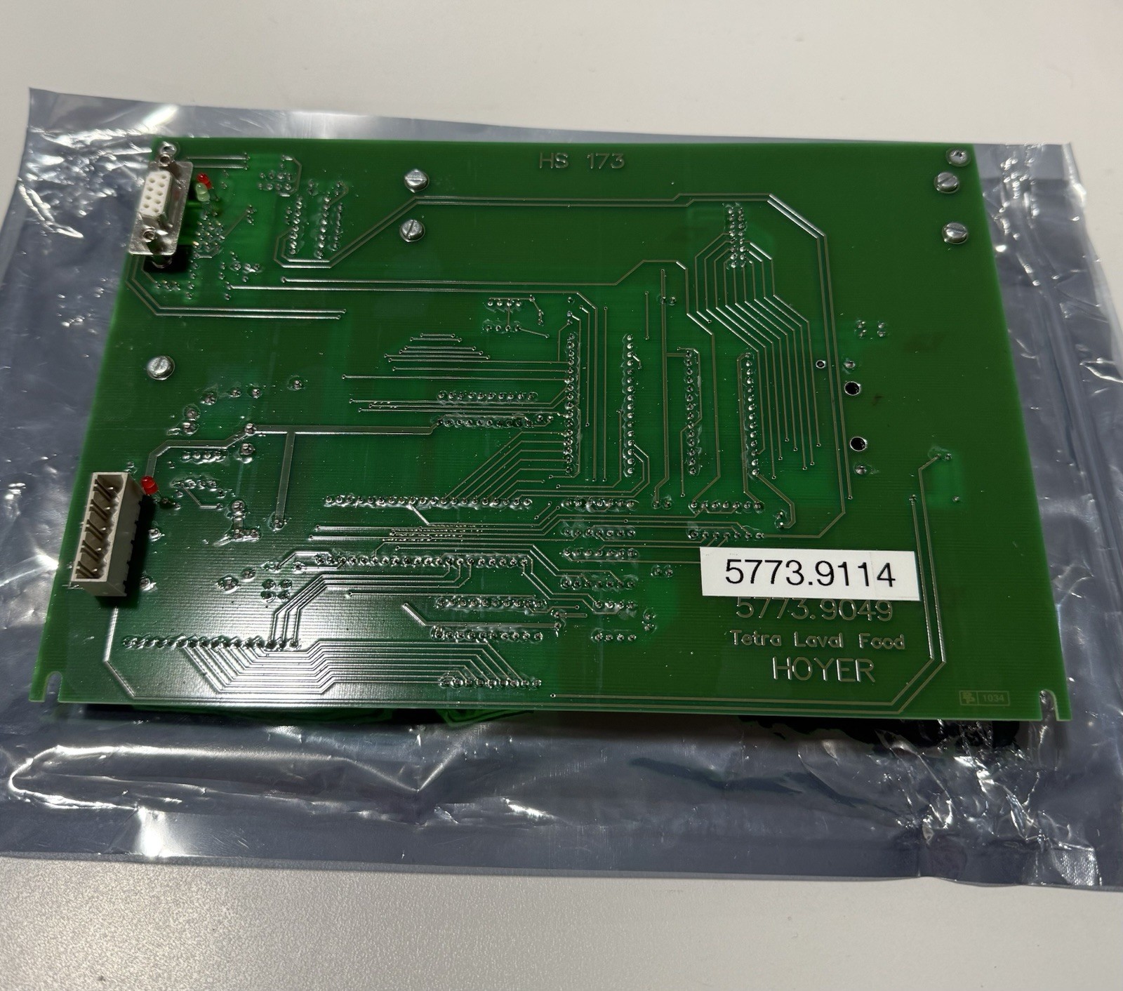 Hoyer 57739114 / 57739049 HS 173 Operating Panel / PCB Dot Matrix Display *NEW*