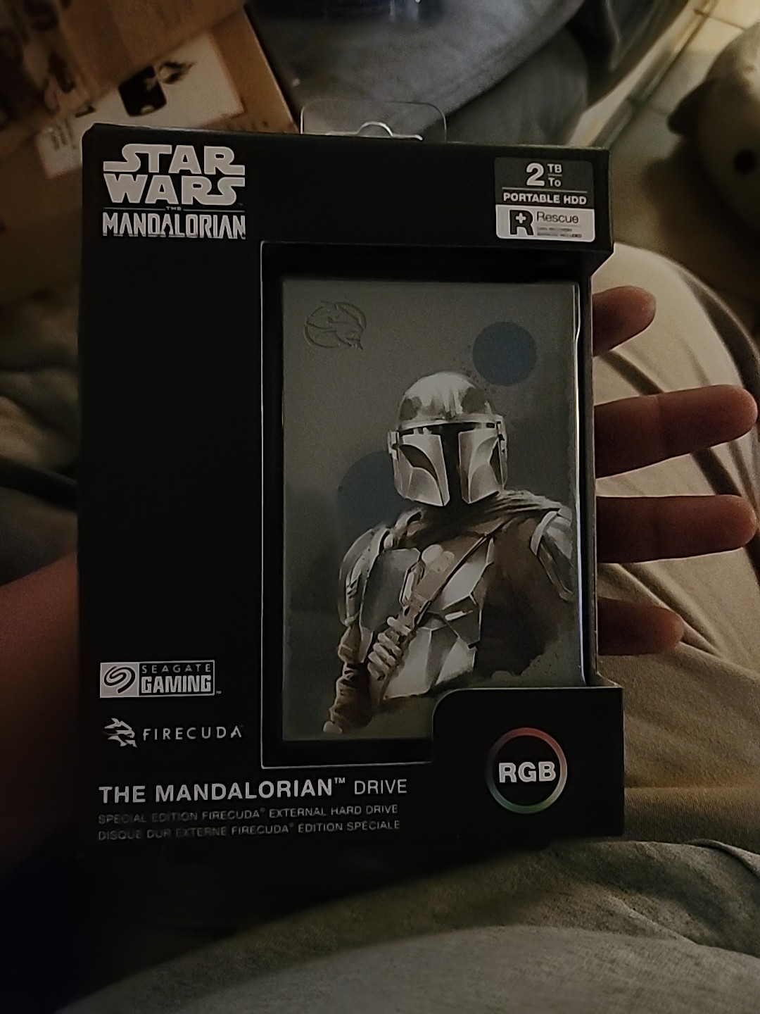 Seagate FireCuda External Gaming Drive 2TB HDD [ Star Wars Mandalorian ] NEW