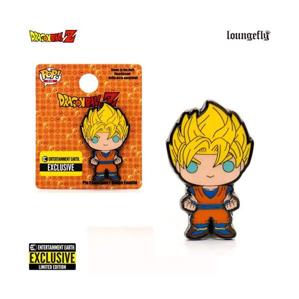 Dragon Ball Z Super Saiyan Goku Funko Pop! Pin (Entertainment Earth Exclusive)