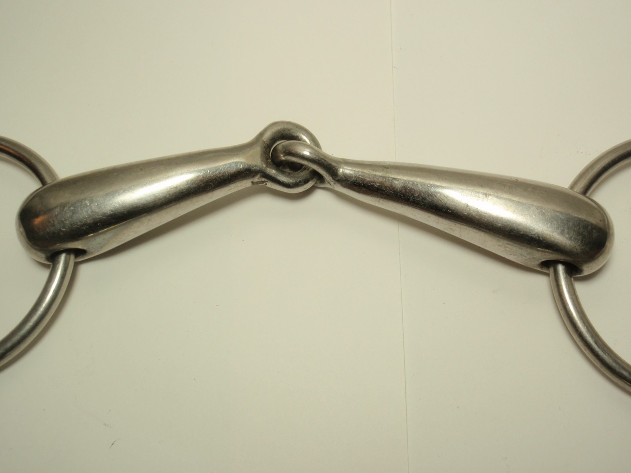 Lot 3 Equine Loose Single Joint Snaffle Ring Bit *USED*