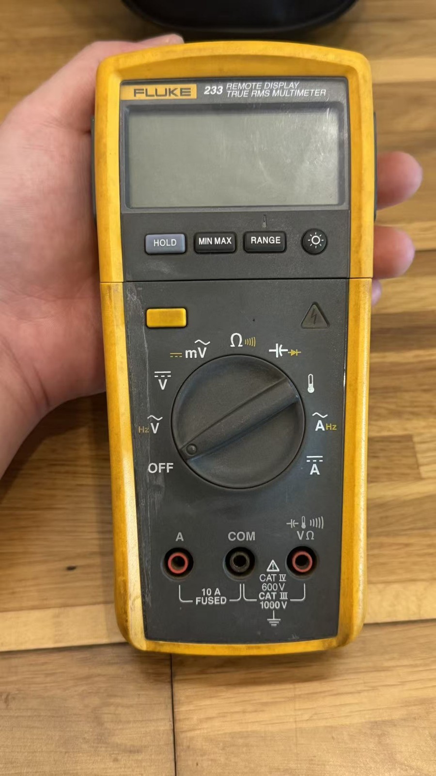 Fluke 233 Remote Display True RMS Multimeter Tested Working Free Shipping