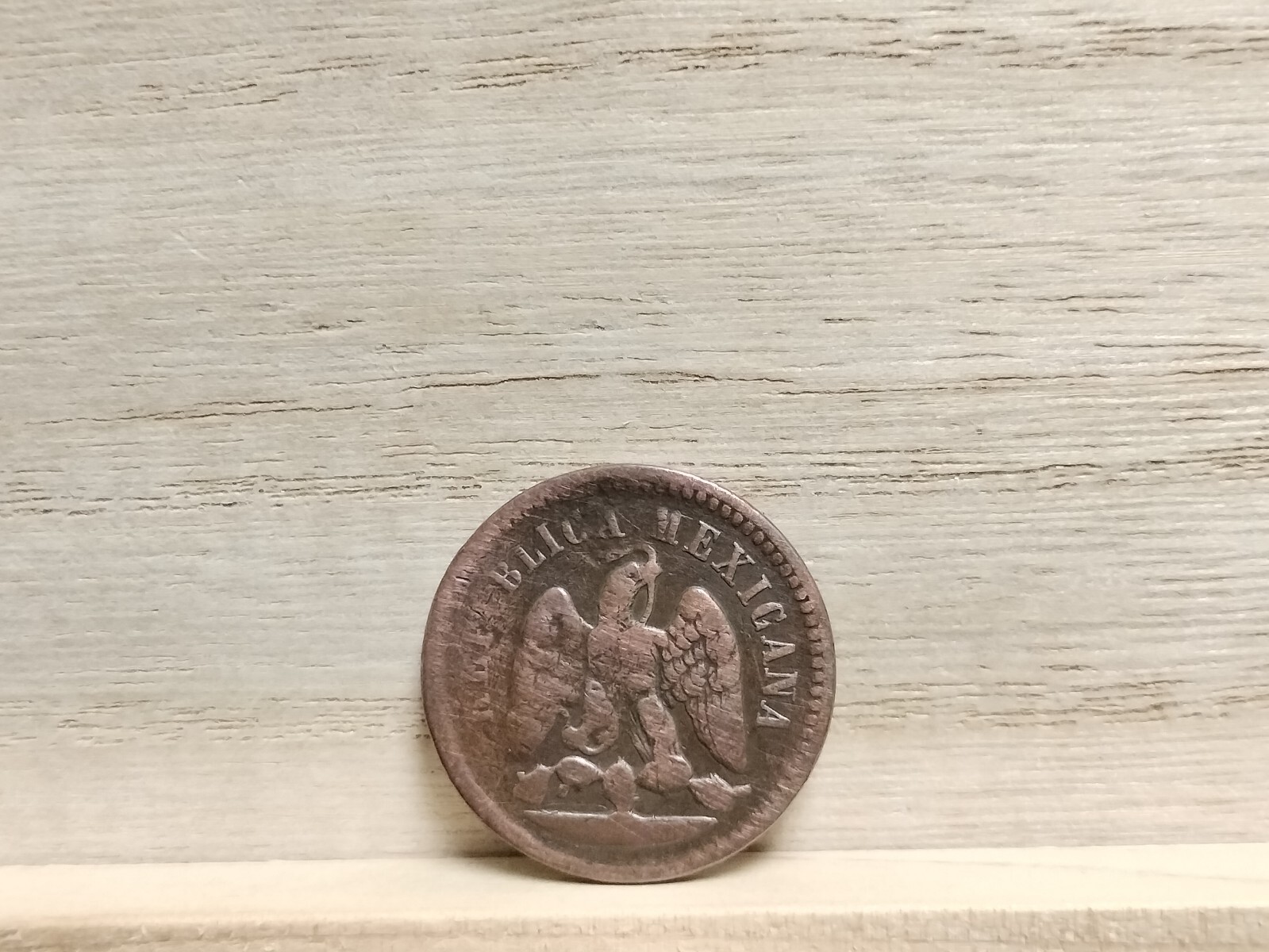 1888 Mo 1 Centavo Mexico Copper Coin