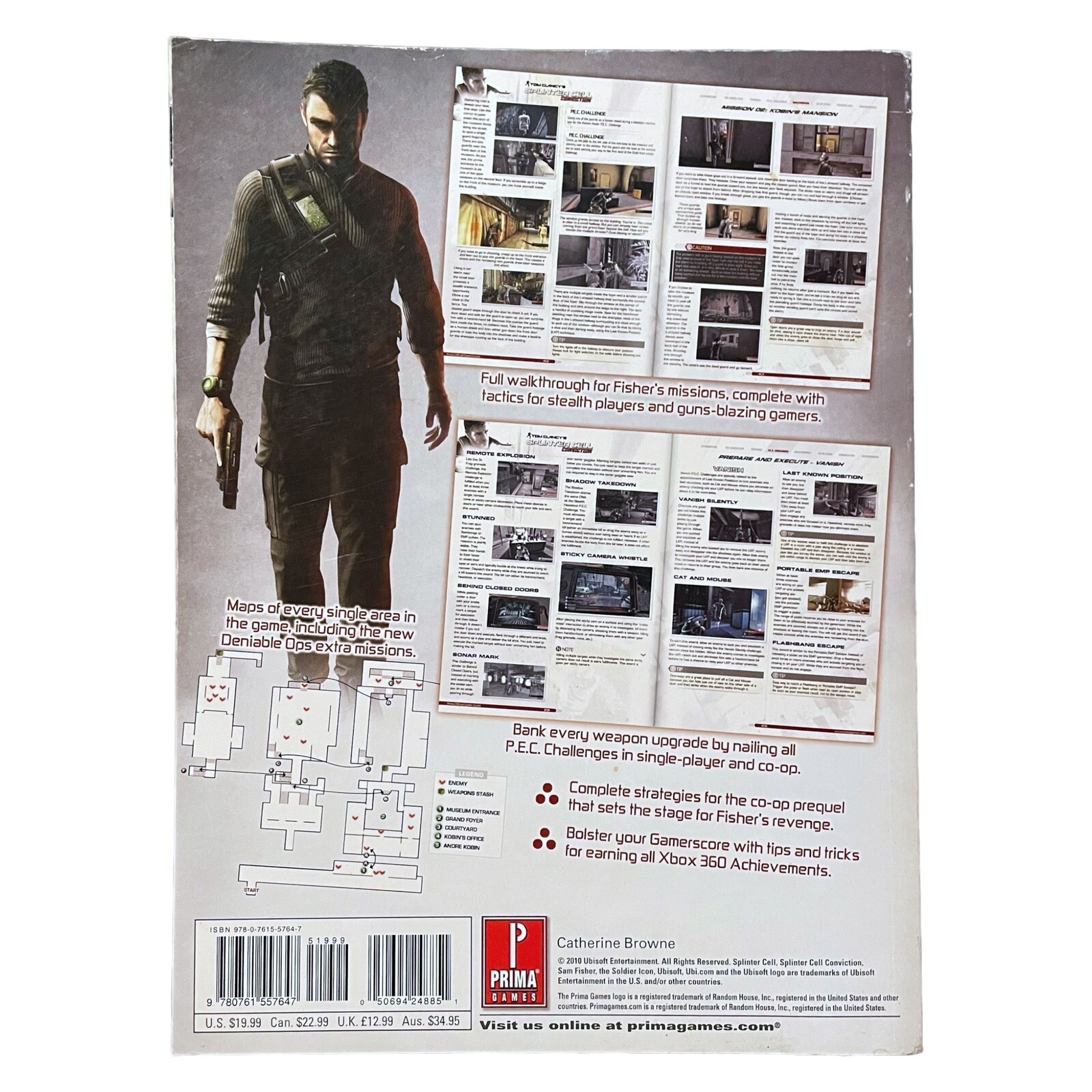 Tom Clancy's Splinter Conviction Official Strategy Guide Paperback Prima