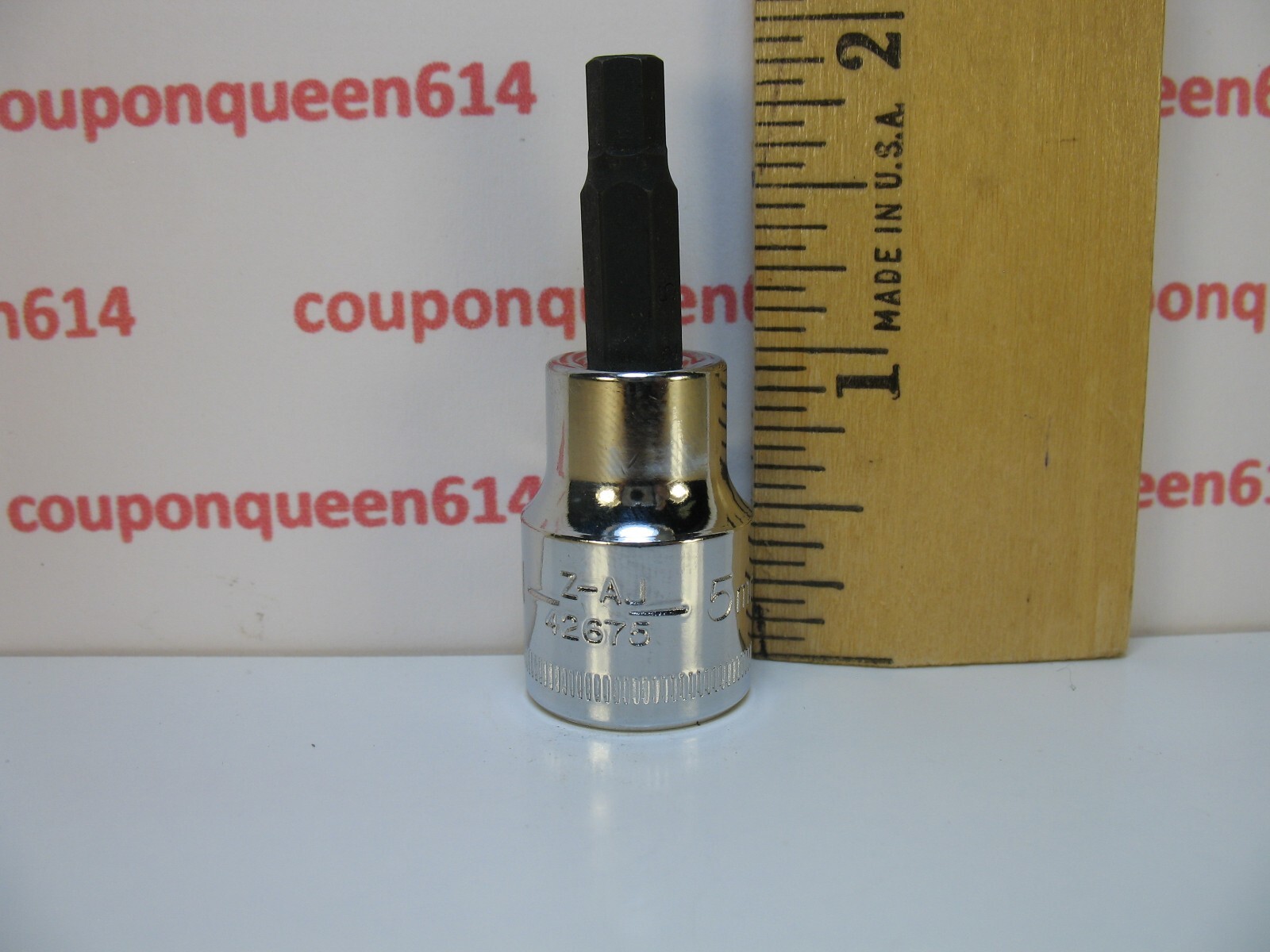 Craftsman 42675, 3/8" Drive Hex Bit Socket 5mm - Brand New