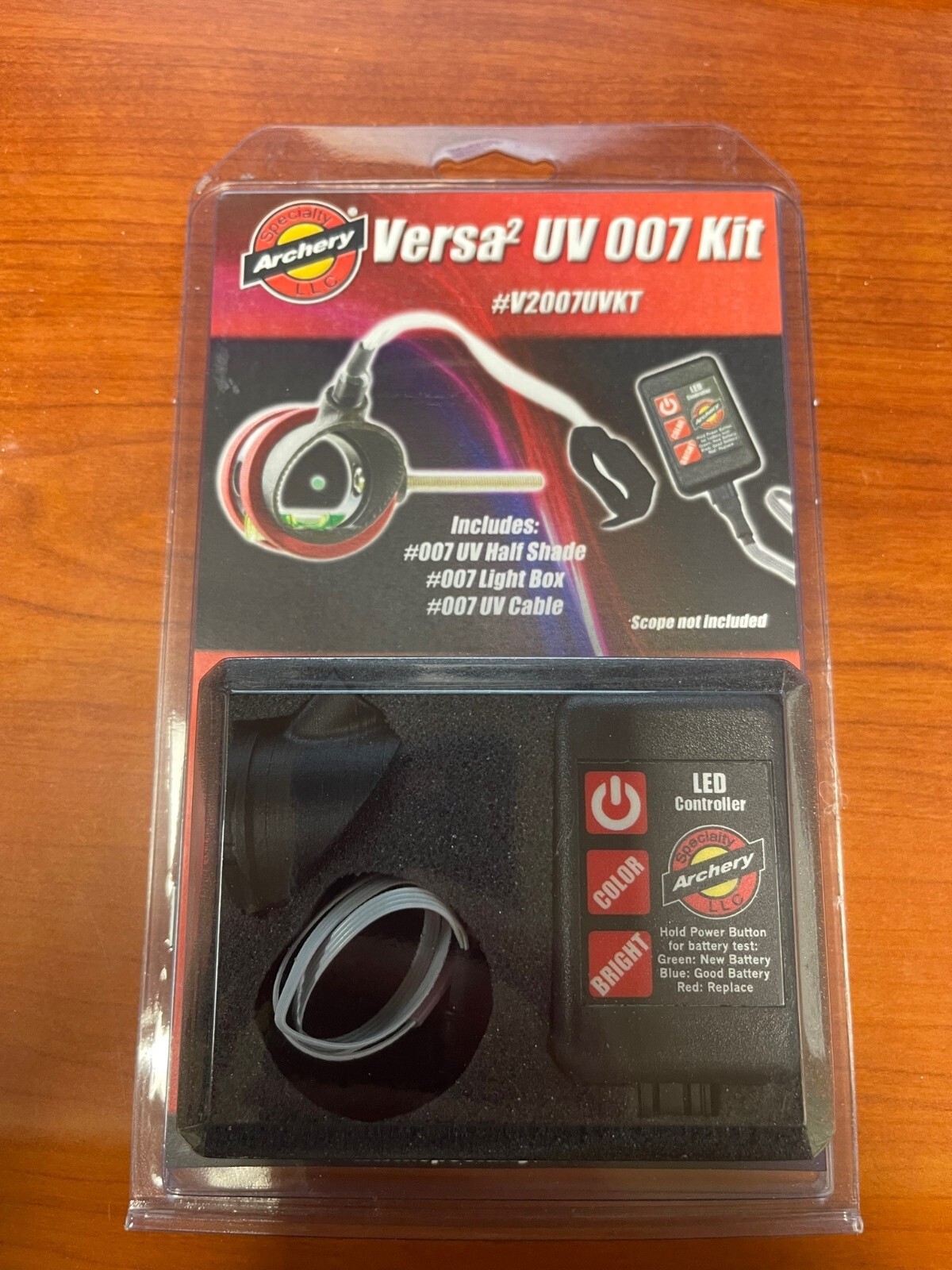 Specialty Archery V2007UVKIT Versa2 Uv 007 Kit Includes Scope Light Cable Half