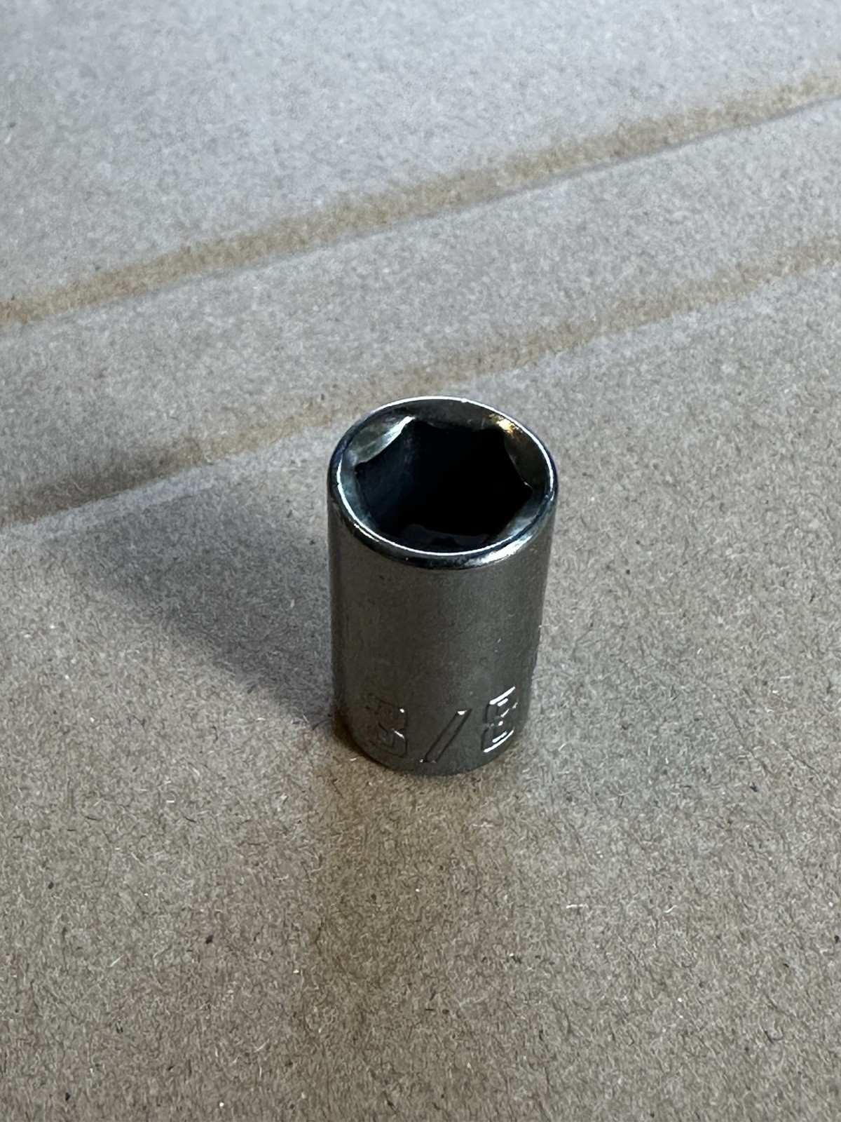 Craftsman 3/8" Socket 1/4" Drive Model CMMT43497. New.  0455