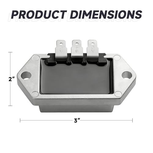 Voltage Regulator Rectifier Compatible with Kohler 8–25 HP Engines, OEM