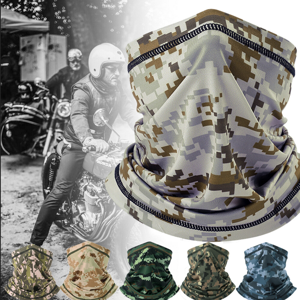 Tactical Balaclava Military Face Mask Motorcycle Head Hood Cover Neck Scarf