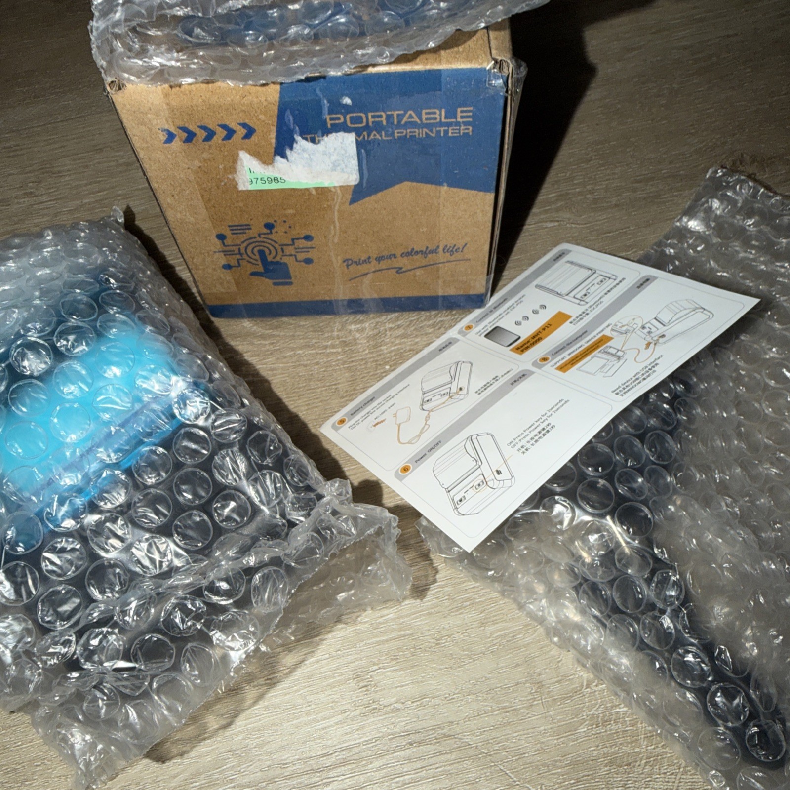 MHT-P11 Portable Thermal Printer 58mm Print Width USB & Bluetooth Connectivity