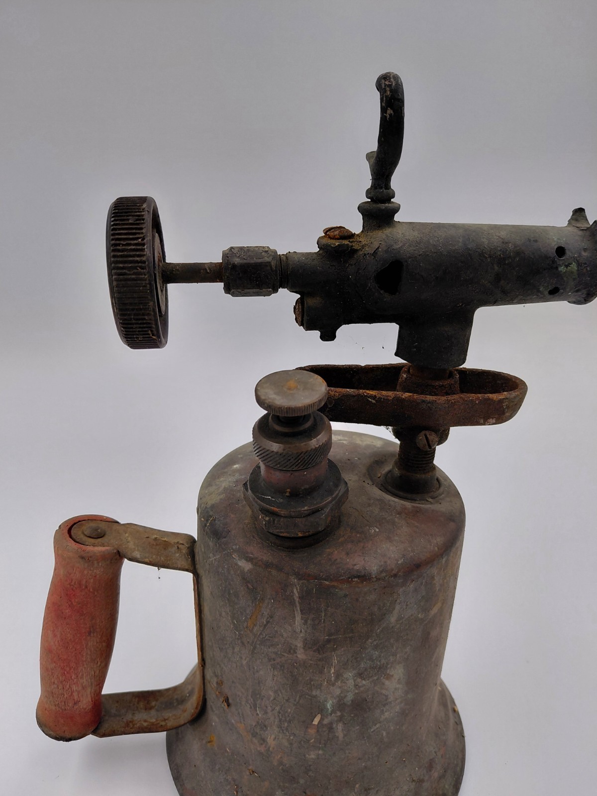 Vintage Antique Turner Brass Soder Torch Gas Blow Torch