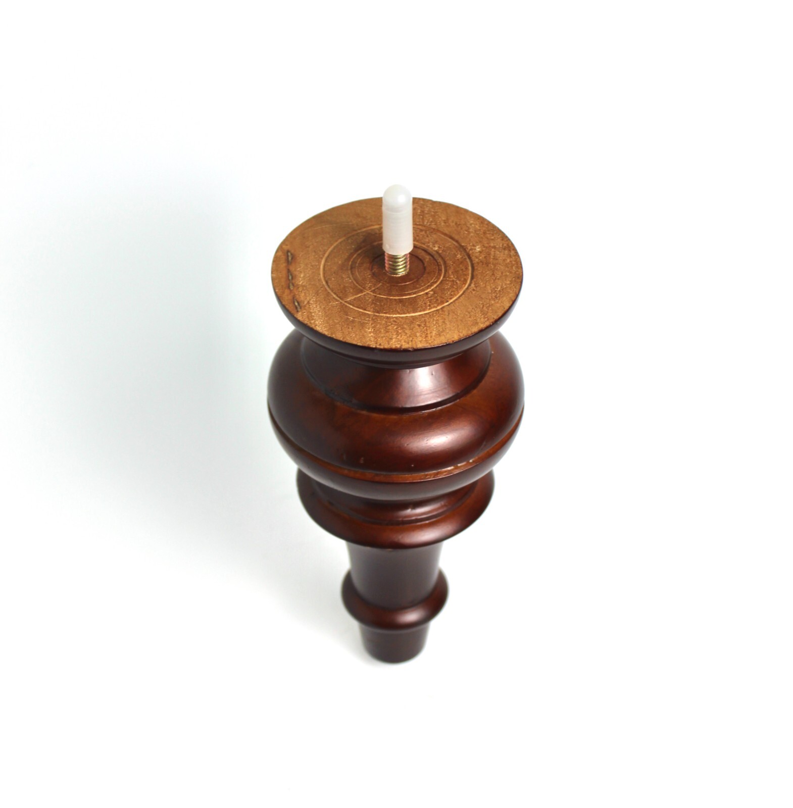 7.25" Turned Sofa/ Chair/ Ottoman Wood Furniture Leg - Set of 4
