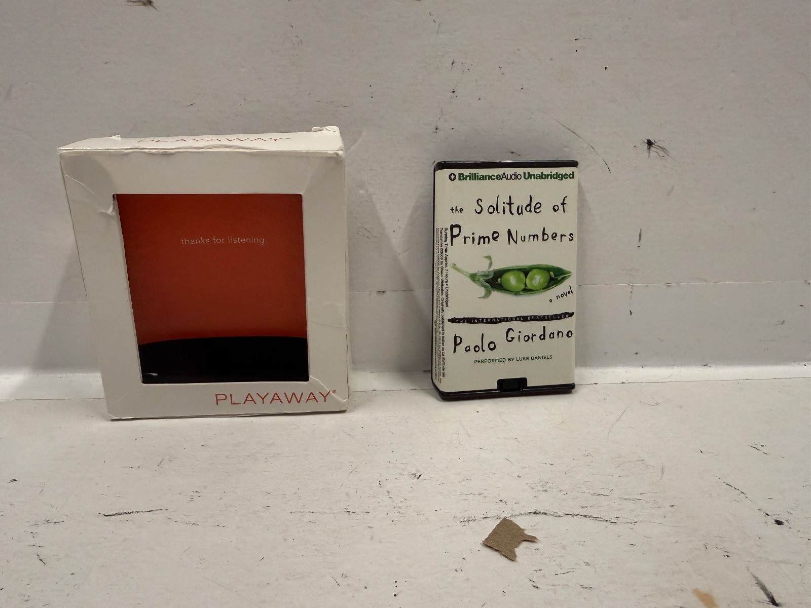 The Solitude of Prime Numbers Paolo Giordano Play-Away Portable Audio Book