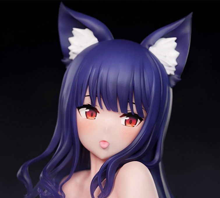 Hot, Anime Nikkan Girl Kate Kemo-mimi Girl Ver. PVC Figure Statue Toys No Box