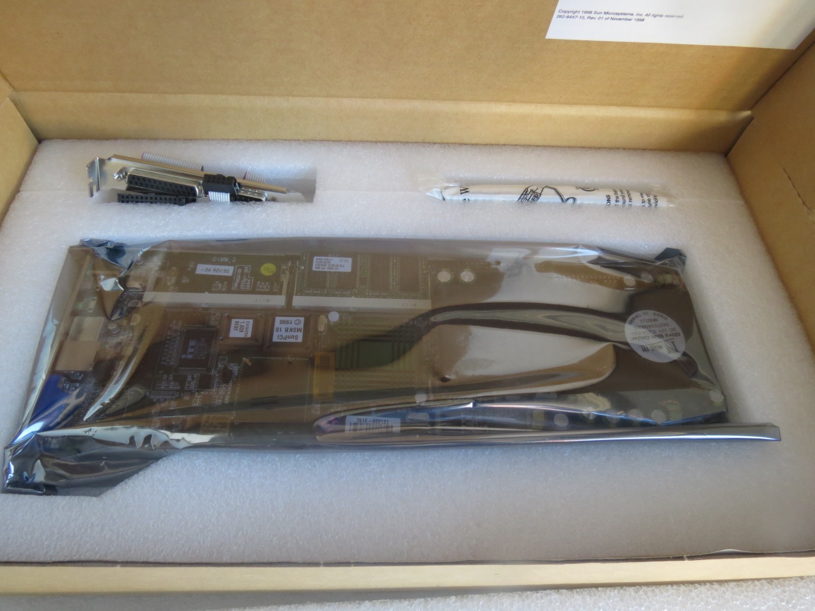ORACLE 375-0131 SunPCi II 600MHz, 64MB memory F375-0131-01 NEW IN BOX