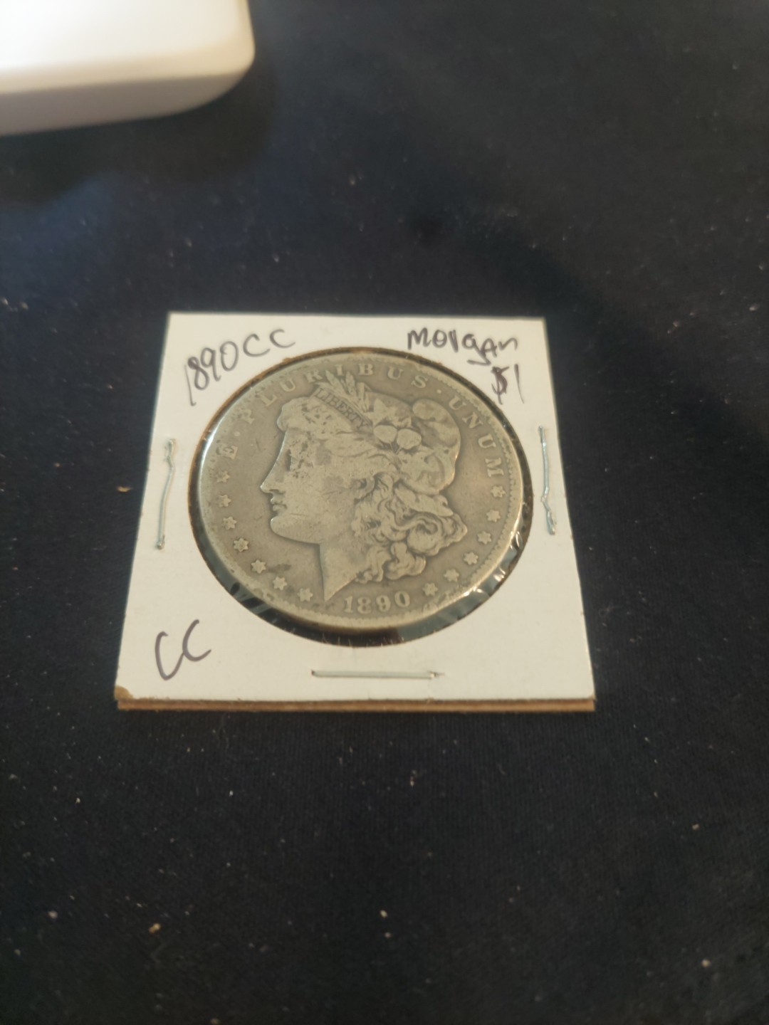 1890 CC Morgan Silver Dollar