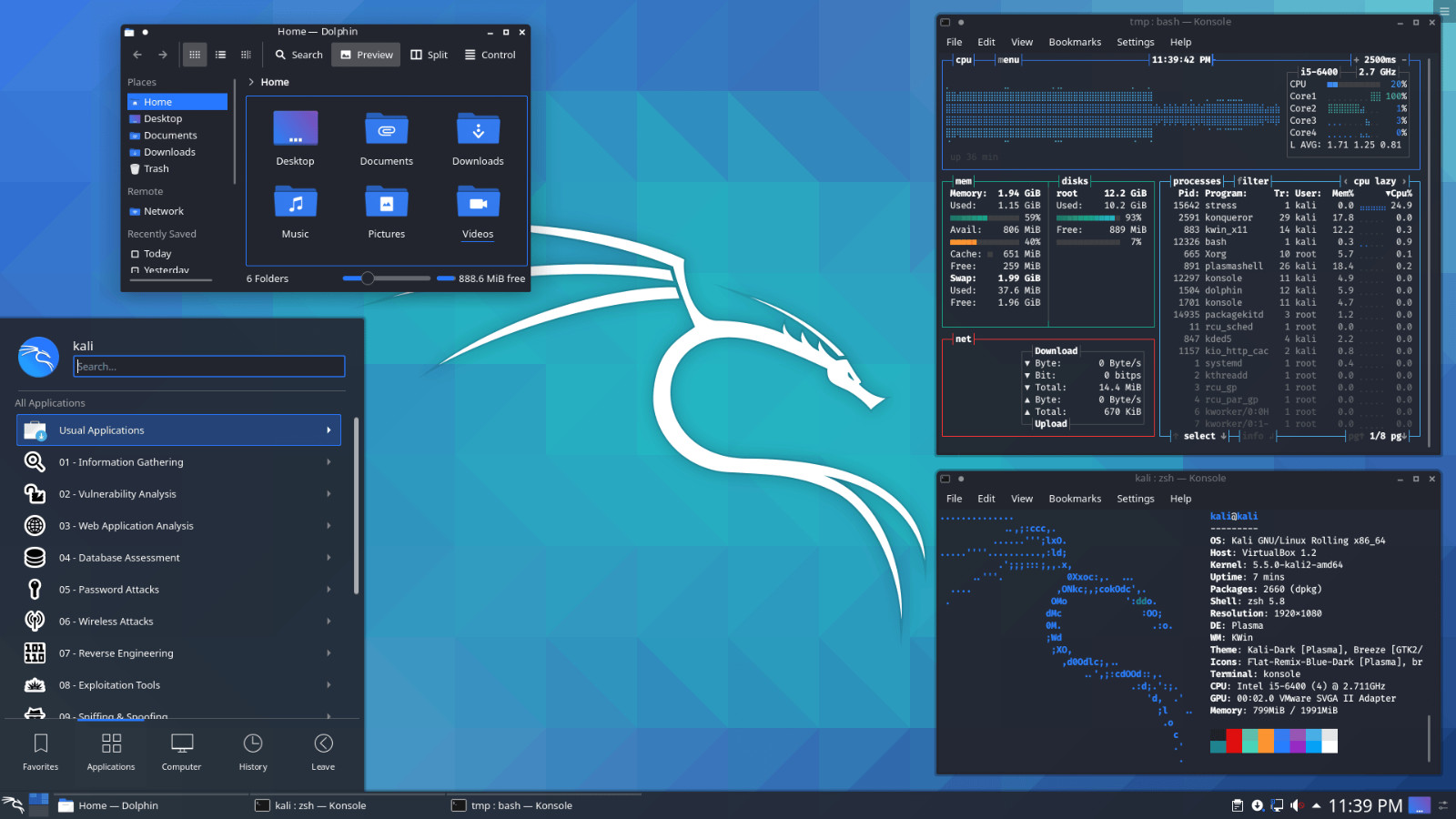 Kali Linux 2026 Bootable USB Drive - Pro Security & Penetration Testing Tools.