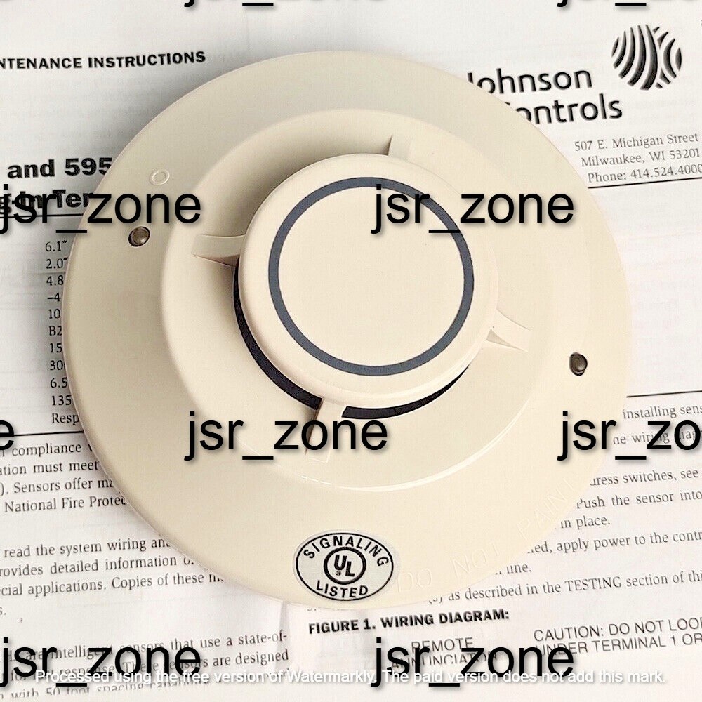 Johnson Control Thermal Heat Fire Detector 5951RJ Temperature Sensor Detector