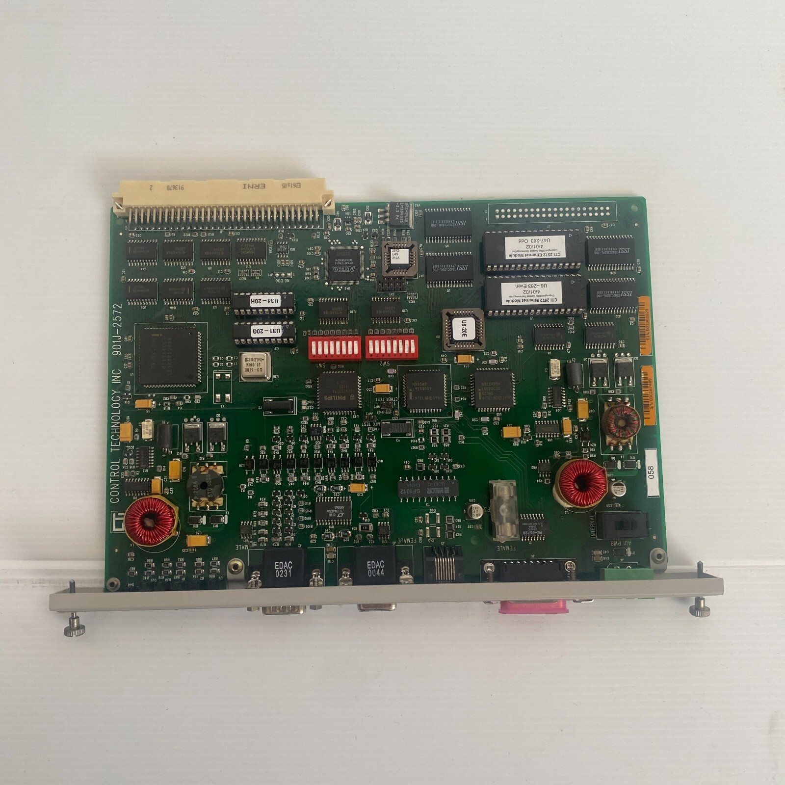 Control Technology Inc.  901J-2572 ETHERNET TCP/IP 2572 PLC Siemens Texas Inst.