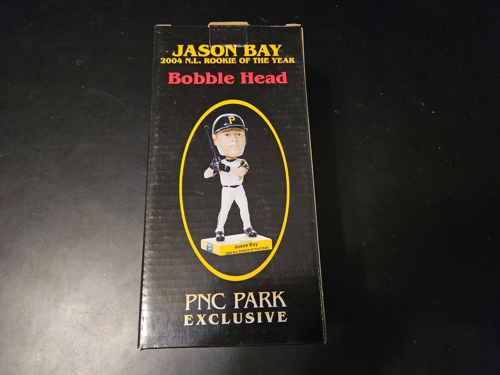 Jason Bay Pittsburgh Pirates Baseball Bobblehead PNC Park Stadium Giveaway 2005
