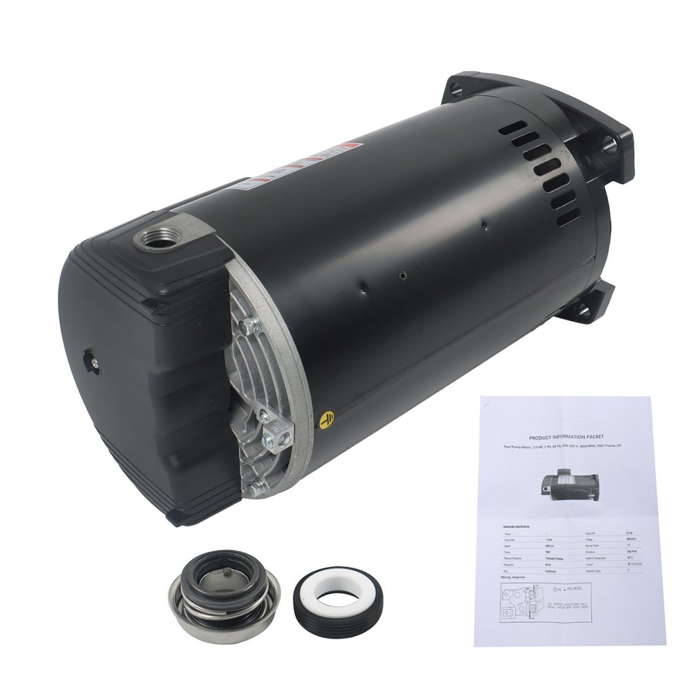 B2843 2 HP Y56Y Frame Single Speed Replacement Pool Pump Motor For Century