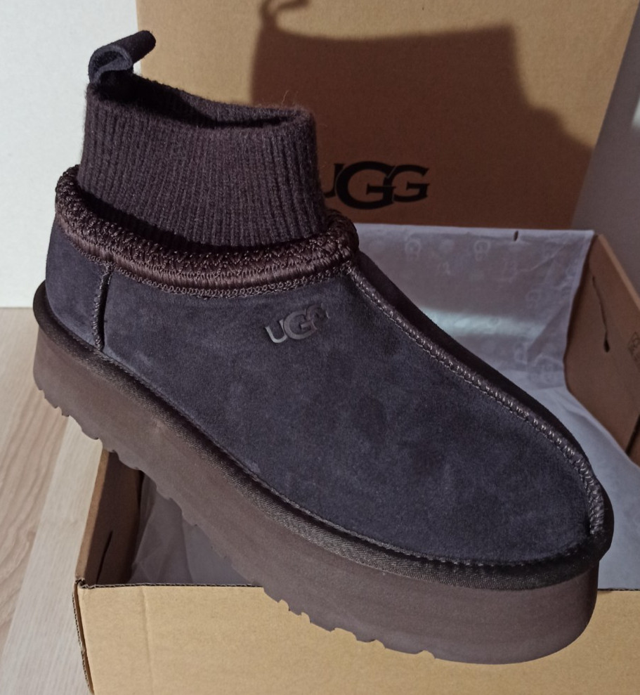 UGG Classic Tasman Chocolate Brown Size 40