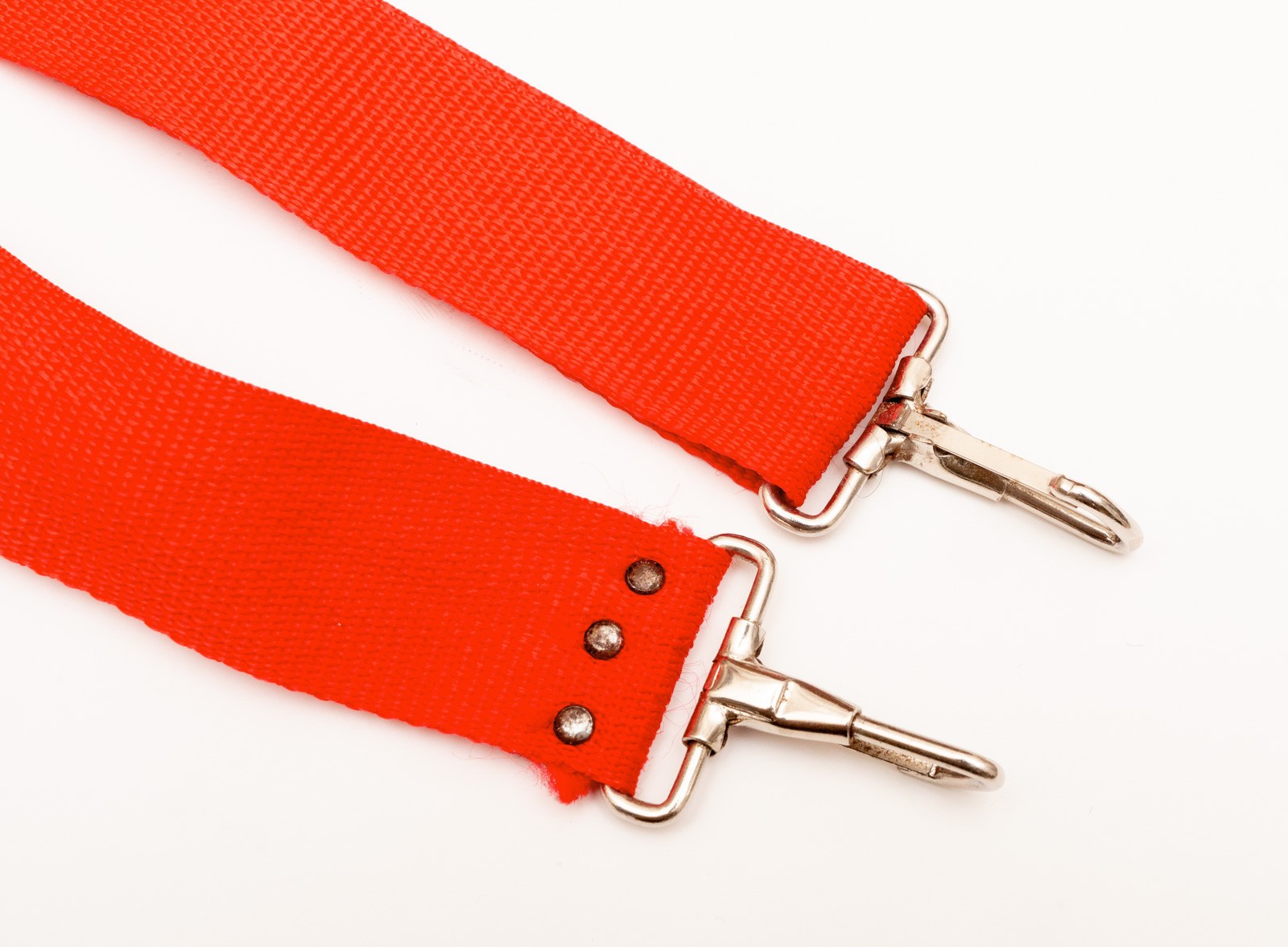 Vintage Red Nylon Webbing Camera strap 36" 1980's