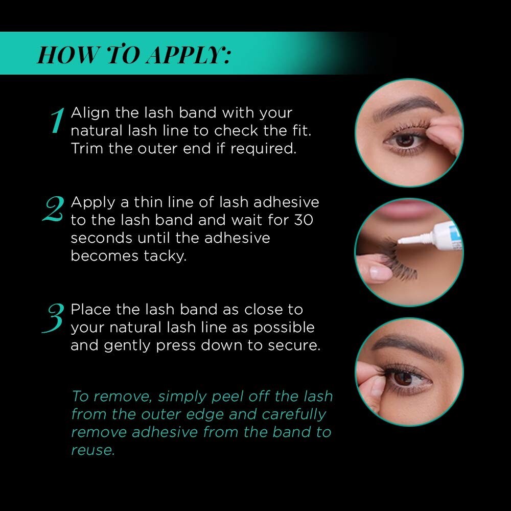 Ardell False Eyelashes #120 Demi Black (4 Pack)