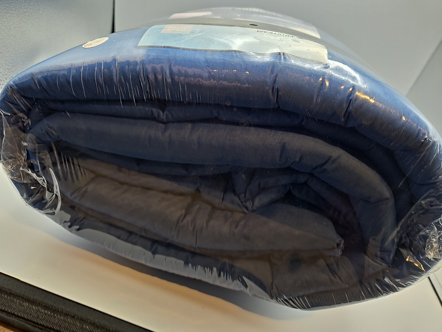 fruiteam blue sleeping pad self-inflating
