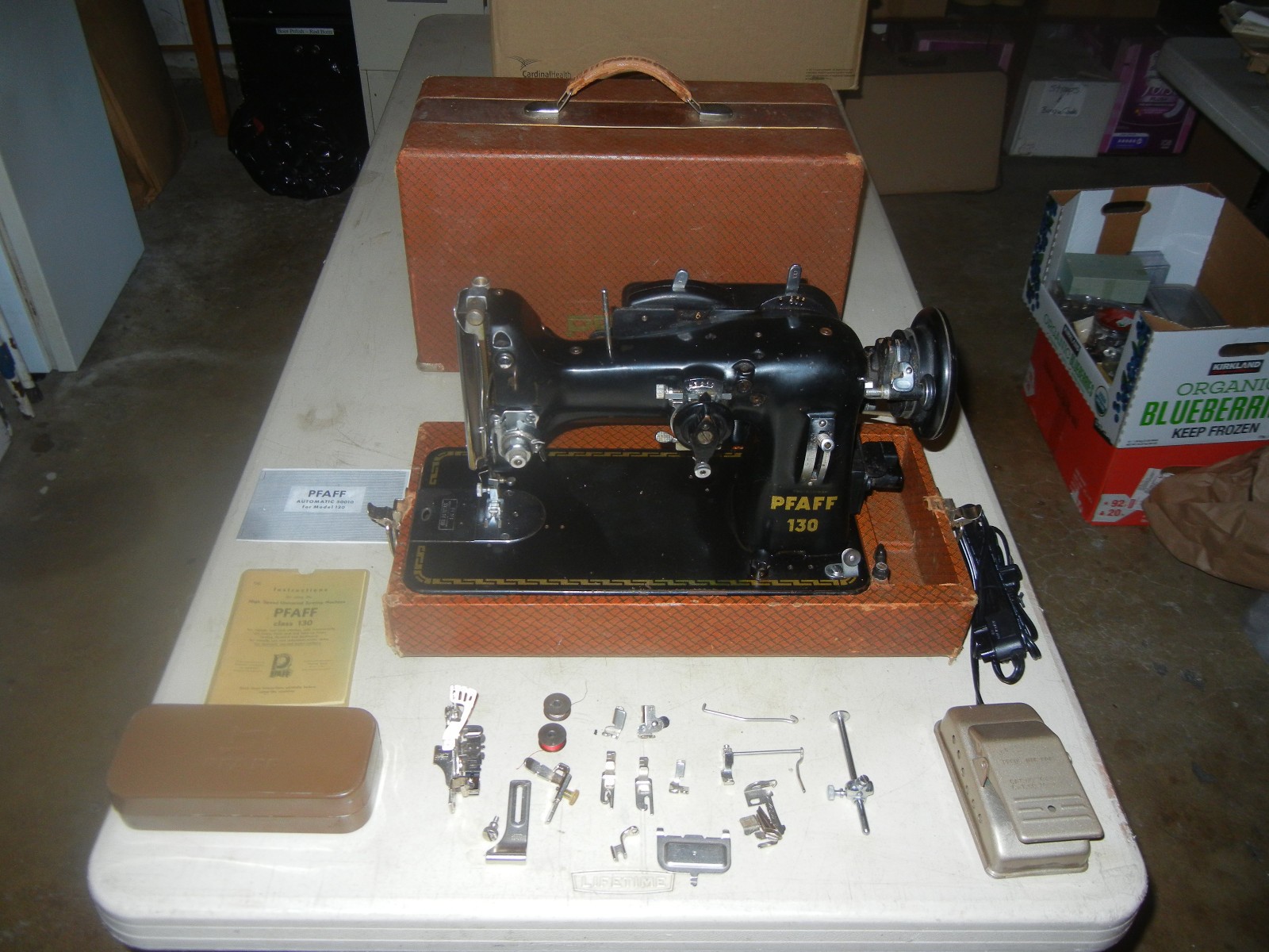 Pfaff 130 Sewing Machine with Programmer (Coffee Grinder)