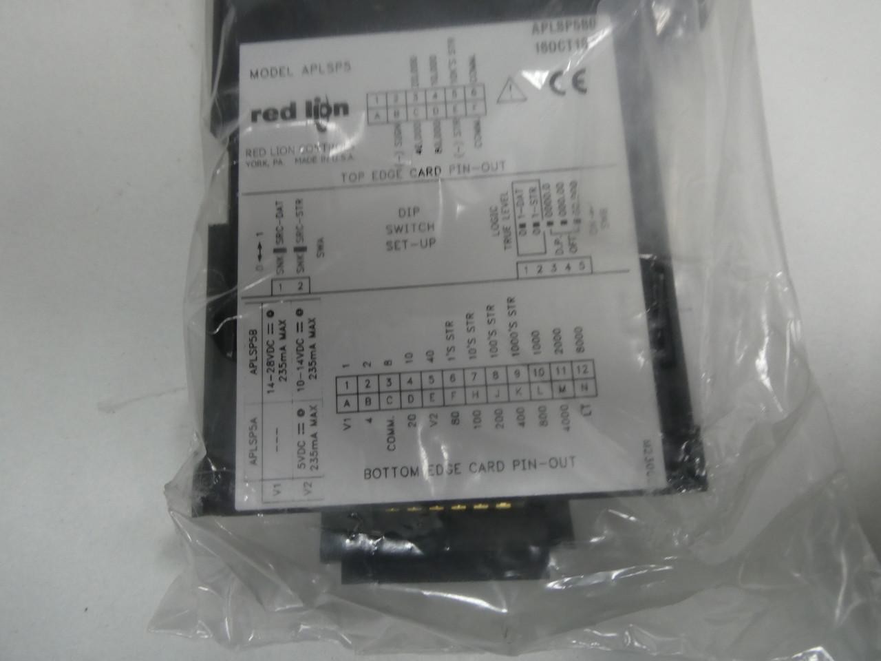 Red Lion APLSP5B0 5-digit Digital Display 10-24v-dc