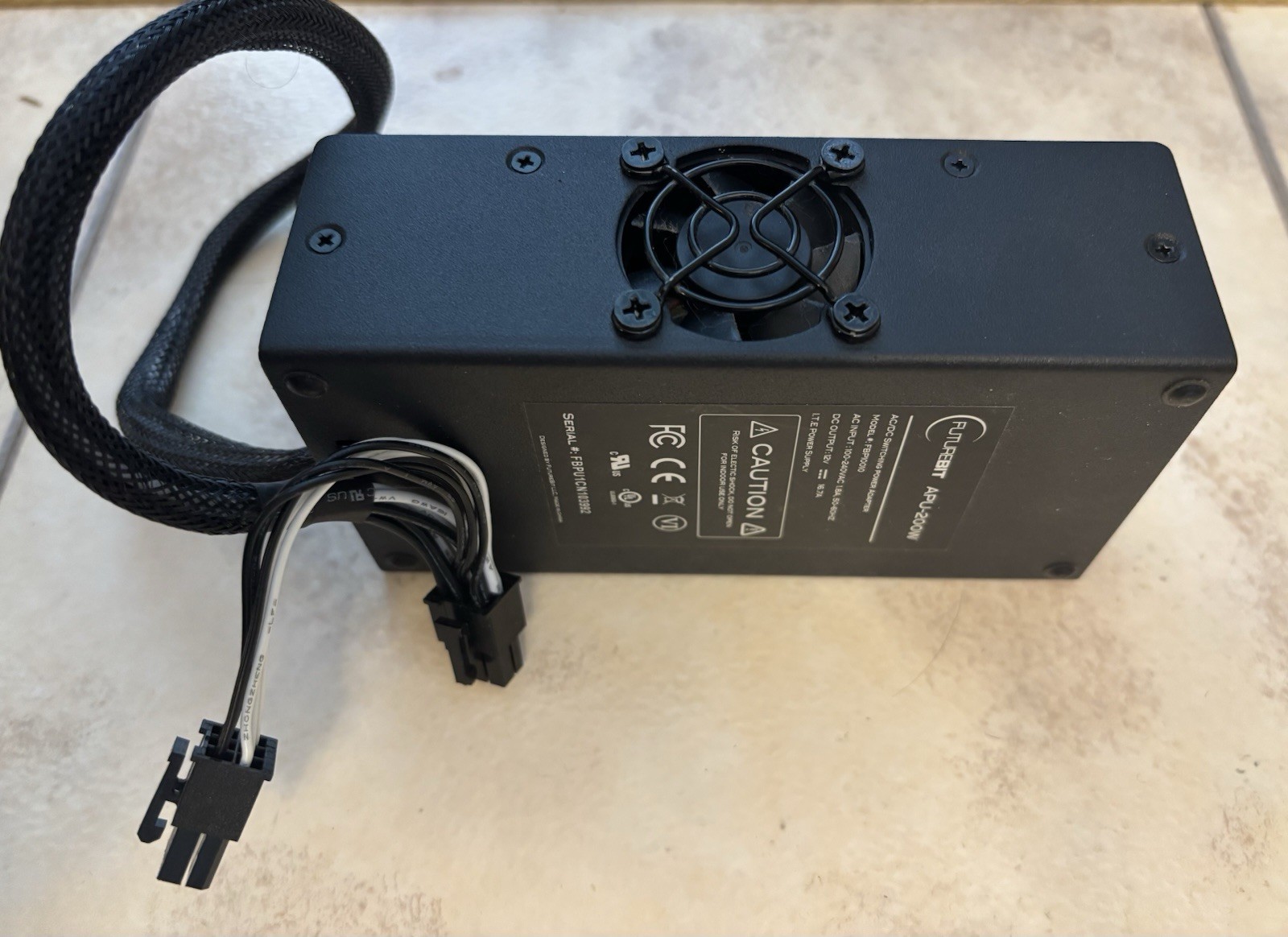 Futurebit APU-200W 12V Power Supply