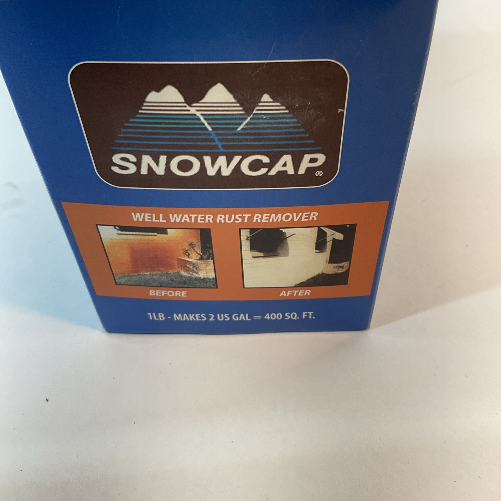 SnowCap Rust Stain Remover - The Original Since 1985, Biodegradable Makes 2 Gal
