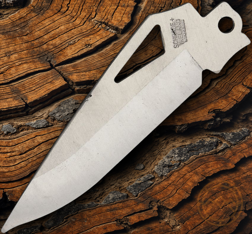 Schrade Knife Blade Replacement UNSHARPENED/UNPOLISHED Stainless Steel USA MADE