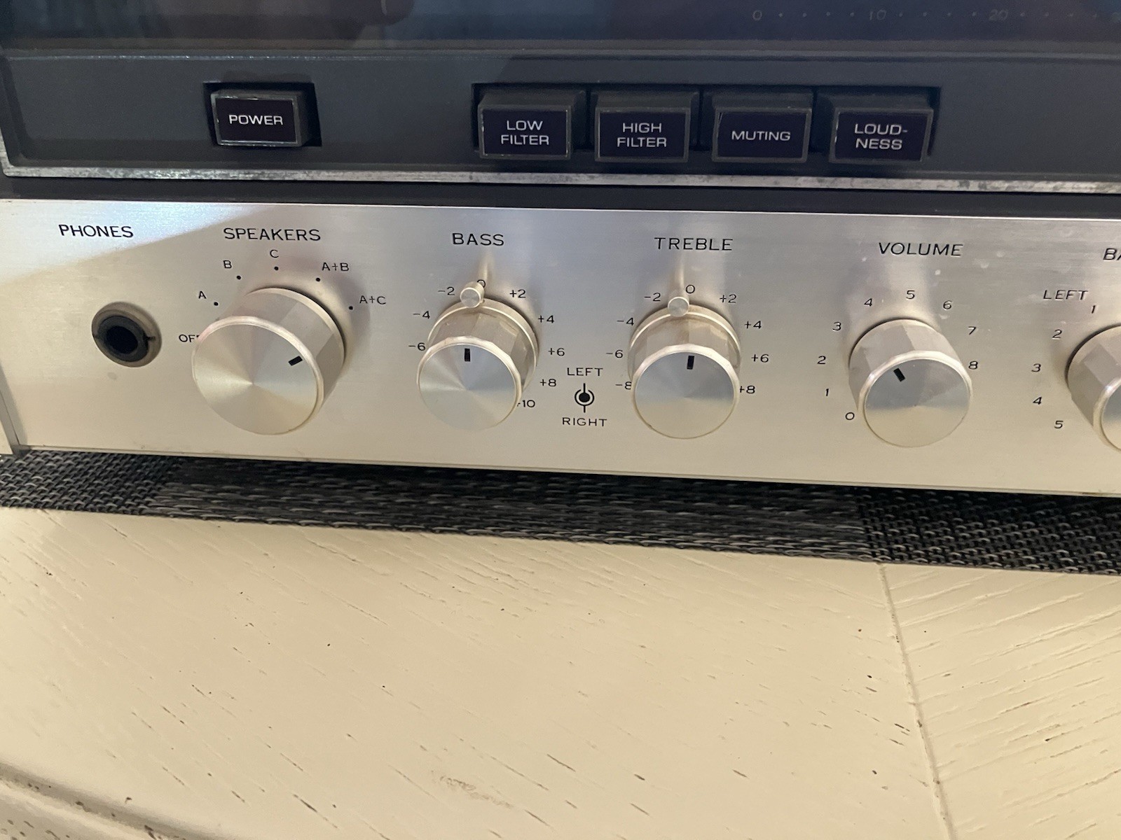 Sansui Solid State 7000 Stereo Receiver Vintage Silver Face Tuner - Very Clean!