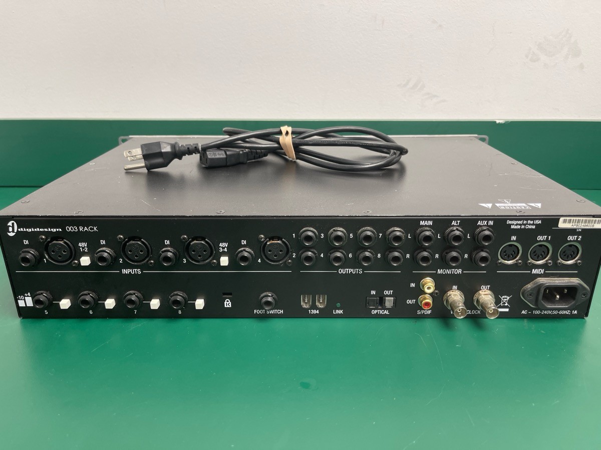 Digidesign 003 Rack Firewire Interface Audio (EZ5000432)