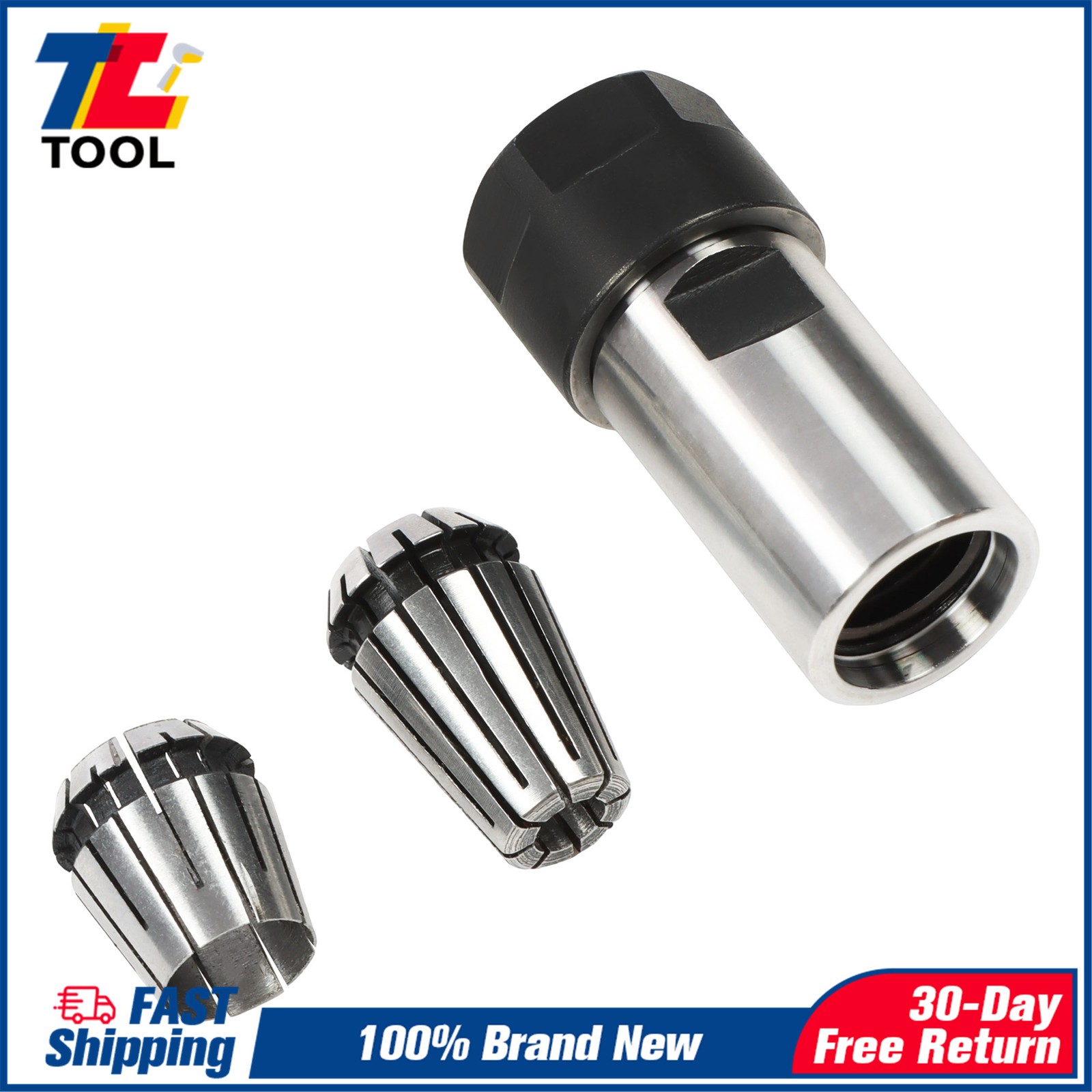 5/8-11 Angle Grinder Arbor Extension w/ 1/4 1/2 Collets Heavy Duty 3Pack
