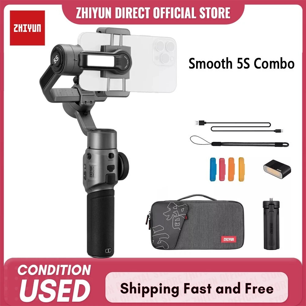ZHIYUN Smooth 5S Combo 3- Axis Handheld Gimbal Stabilizer for Android Smartphone