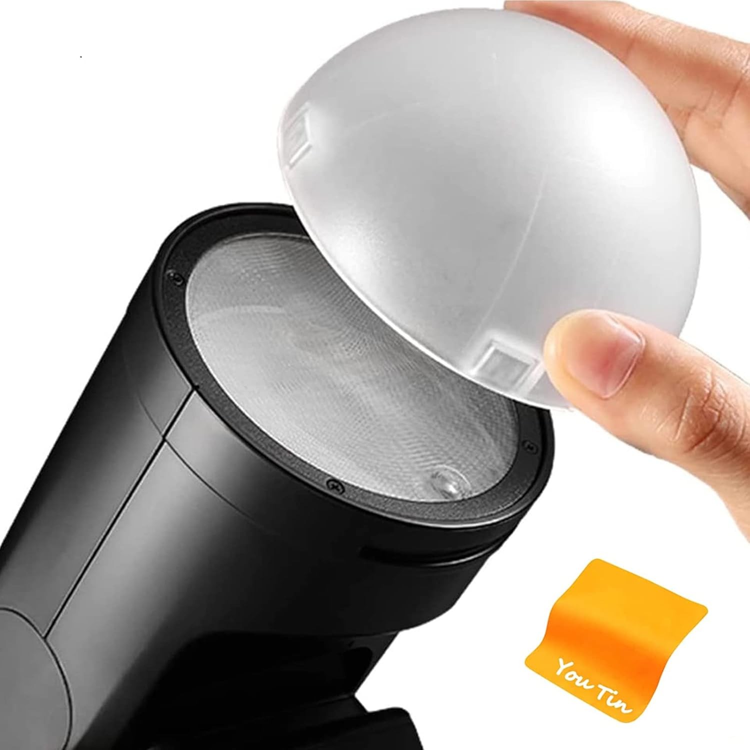 Godox AK-R11 Diffuser Dome for Godox V1 V1Pro V100 Flash Camera Round Head Flash