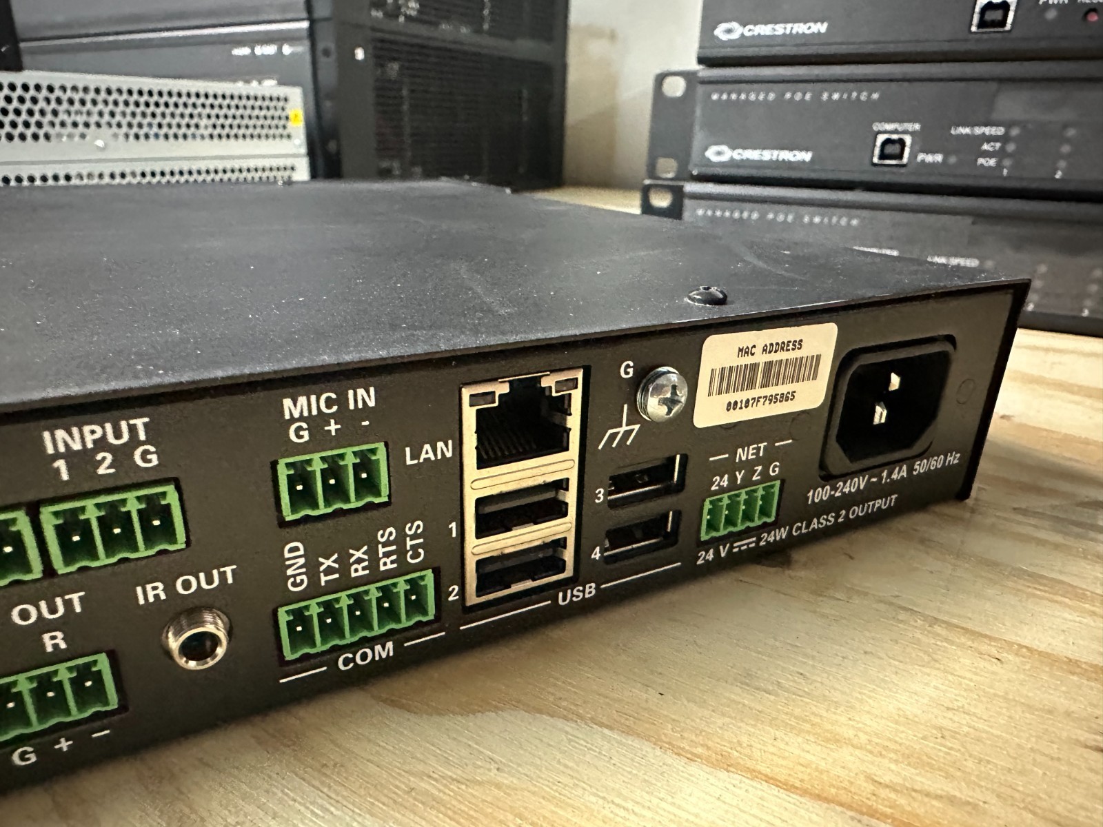 Crestron 3-Series® 4K DigitalMedia™ Presentation System 150 DMPS3-4K-150-C
