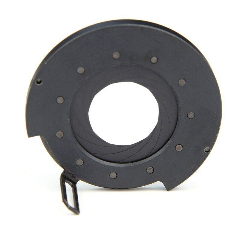1.8-22mm Adjustable Manual Zoom Iris Aperture Diaphragm for Camera Microscope