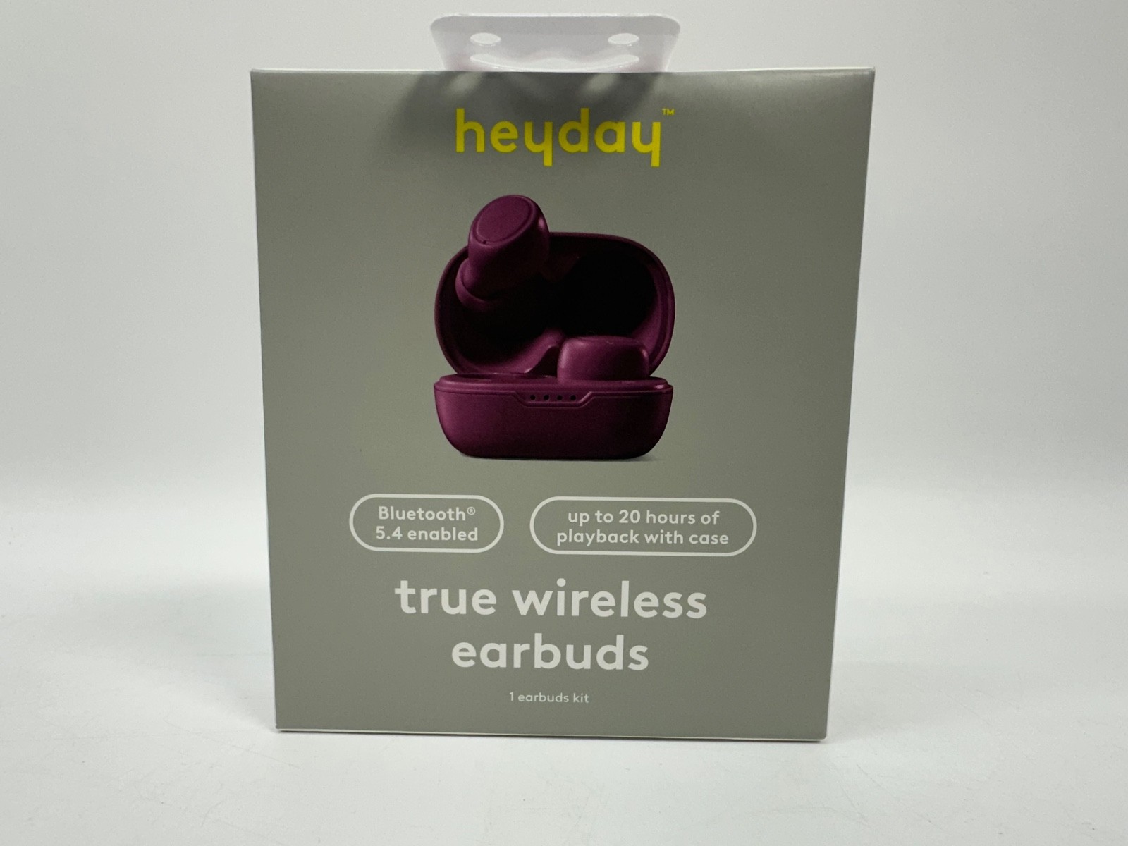 True Wireless Bluetooth Earbuds - heyday - Dark Cherry