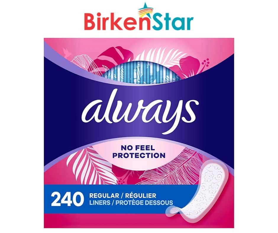 Always Daily Thin Liners, Unscented - Regular (240 ct.) Great Price