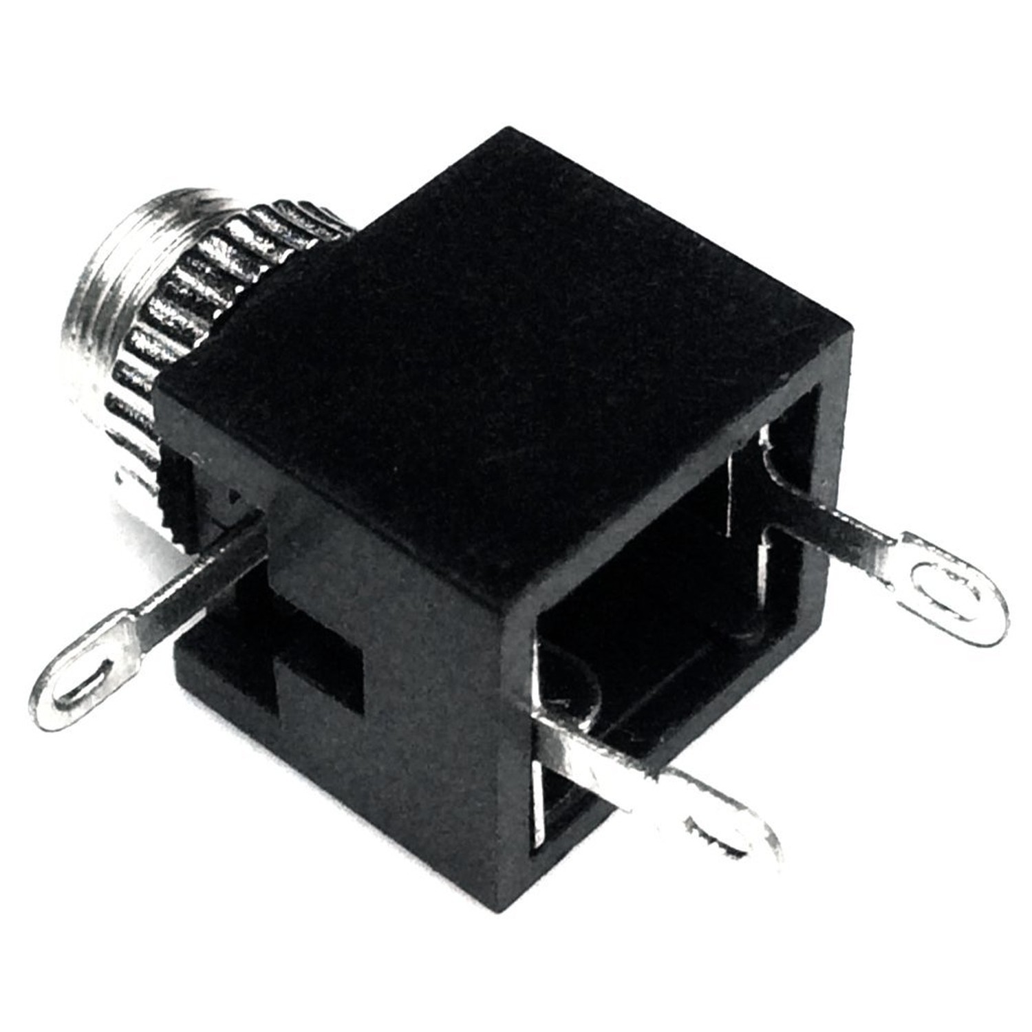 3.5mm Mono TS Female Panel Mount Socket, 20 Pack