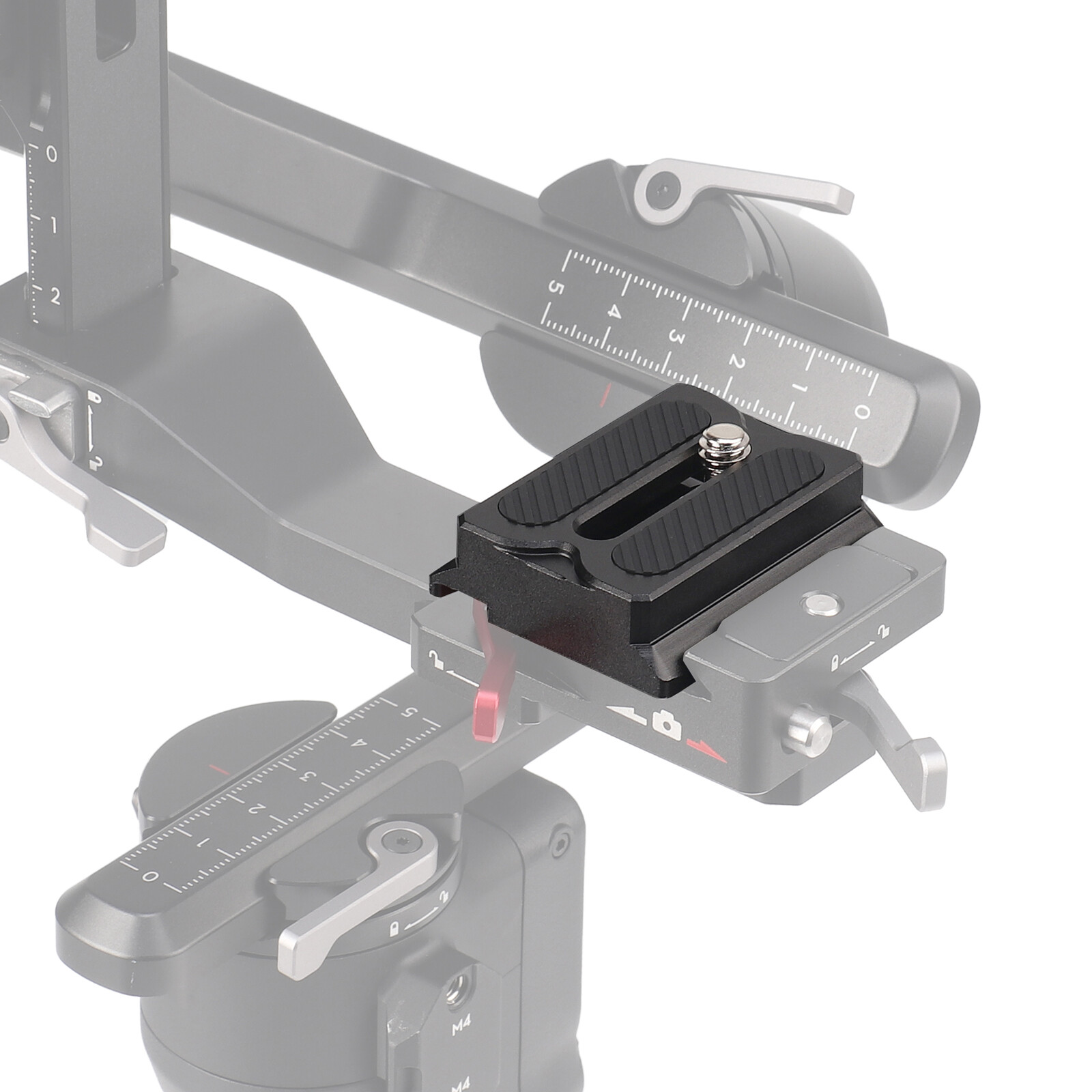 Upper Quick Release Plate QR Baseplate for DJI Ronin RS4 Mini Gimbal Stabilizer