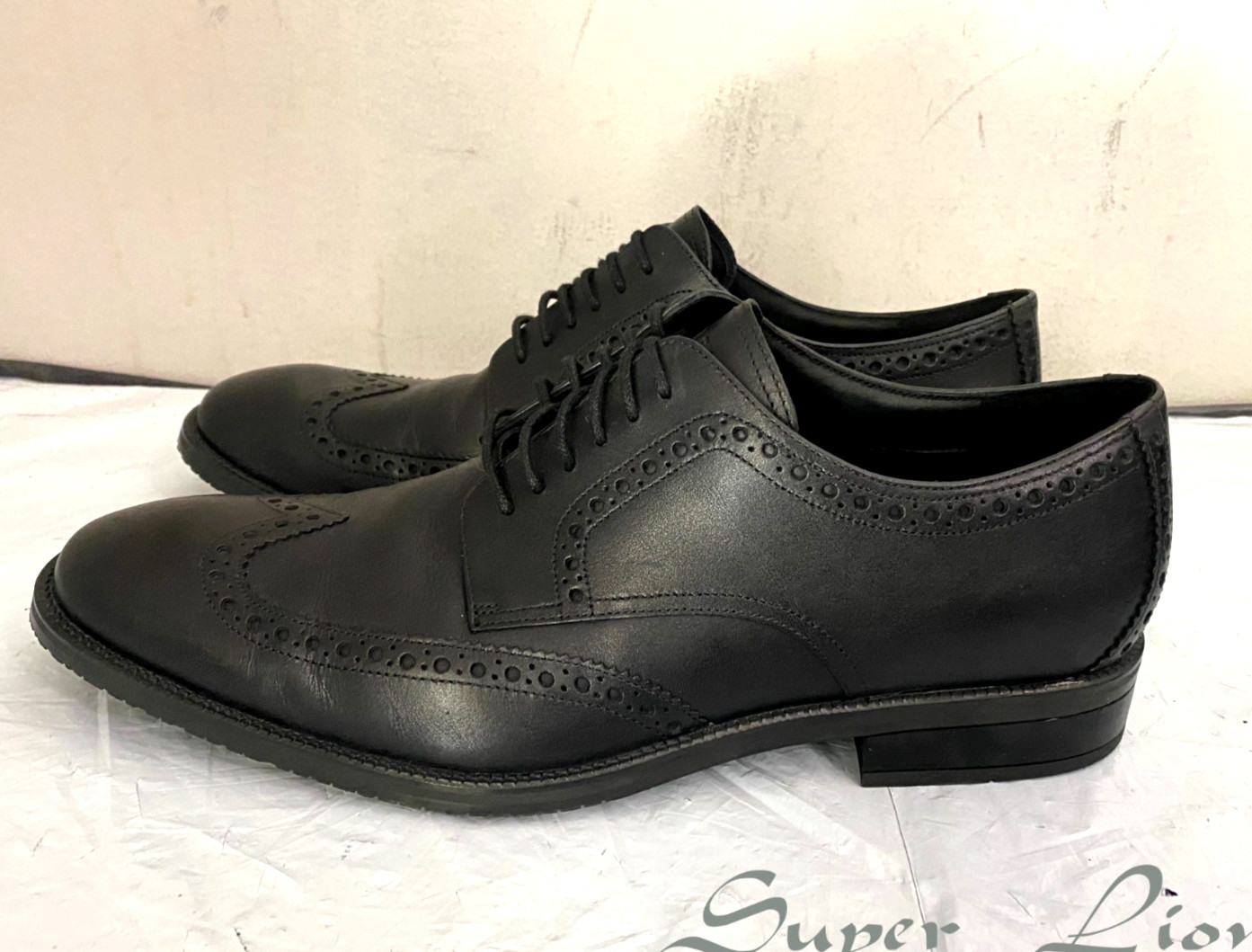 COLE HAAN Men's ME Wing Oxford Dress Shoes - SIZE 10.5 - BLACK